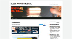Desktop Screenshot of blogs.aragonmusical.com